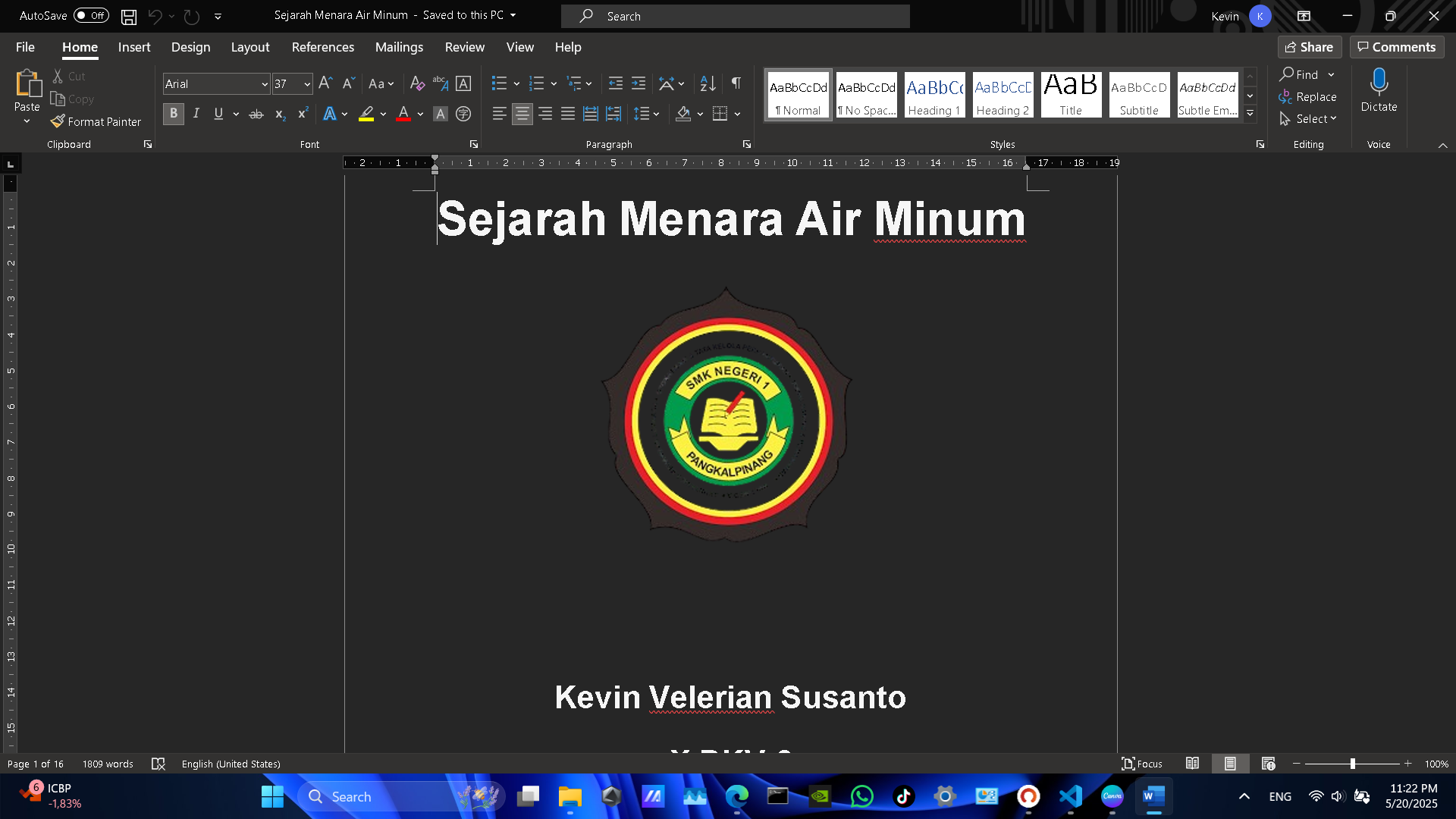 View Project 1